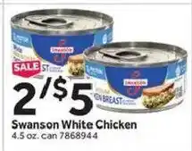 Stop&Shop Swanson White Chicken offer