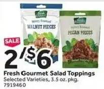Stop&Shop Fresh Gourmet Salad Toppings offer