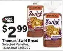 Stop&Shop Thomas' Swirl Bread offer