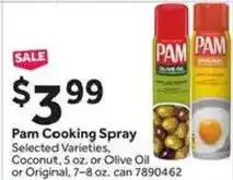 Stop&Shop Pam Cooking Spray offer
