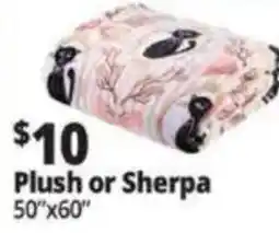 Ocean State Job Lot Plush or Sherpa offer
