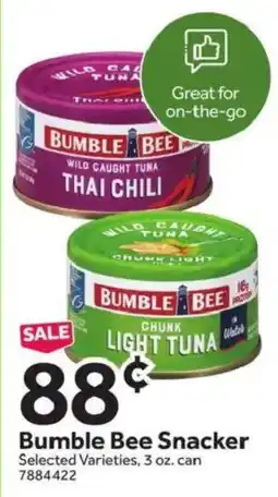 Stop&Shop Bumble Bee Snacker offer
