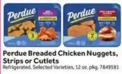 Stop&Shop Perdue breaded chicken nuggets, strips or cutlets offer