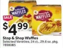 Stop&Shop Stop & Shop Waffles offer