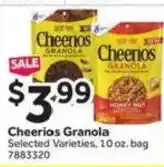 Stop&Shop Cheerios Granola offer