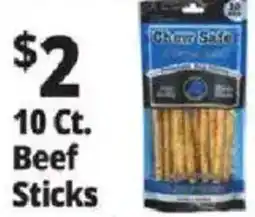 Ocean State Job Lot Chew Safe Beef Sticks offer