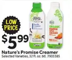 Stop&Shop Nature's Promise Creamer offer