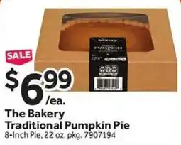 Stop&Shop The Bakery Traditional Pumpkin Pie offer