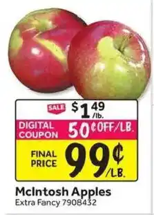 Stop&Shop Mcintosh Apples offer
