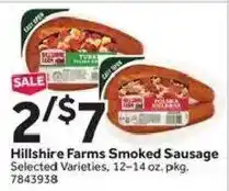 Stop&Shop Hillshire Farms Smoked Sausage offer