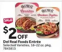 Stop&Shop Del Real Foods Entrée offer
