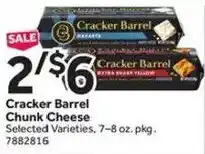 Stop&Shop Cracker Barrel Chunk Cheese offer