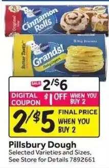 Stop&Shop Pillsbury Dough offer