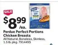 Stop&Shop Perdue Perfect Portions Chicken Breasts offer