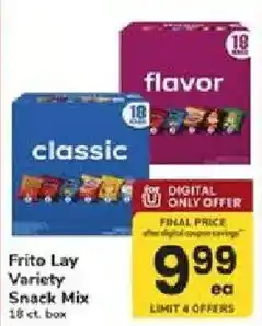 ACME Frito Lay Variety Snack Mix offer