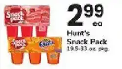 ACME Hunt's Snack Pack offer