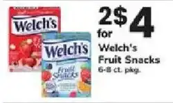 ACME Welch's Fruit Snacks offer