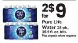 ACME Pure Life Water offer