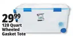 Ocean State Job Lot 120 Quart Wheeled Gasket Tote offer
