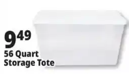 Ocean State Job Lot 56 Quart Storage Tote offer