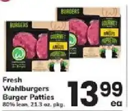 ACME Fresh Wahlburgers Burger Patties offer