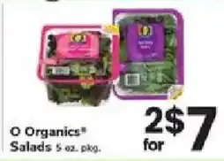 ACME O Organics Salads offer