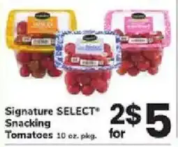 ACME Signature Select Snacking Tomatoes offer