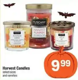 Shaw's Tuscany Harvest Candles offer