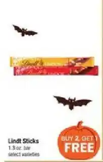 Shaw's Lindt Sticks offer