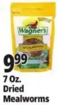 Ocean State Job Lot Wagner's Dried Mealworms offer