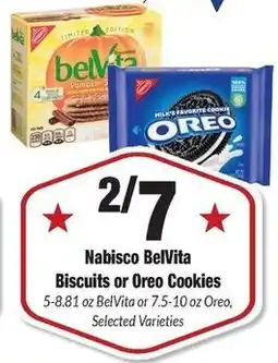 Sentry Nabisco BelVita Biscuits or Oreo Cookies offer