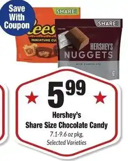 Sentry Hershey's Share Size Chocolate Candy offer