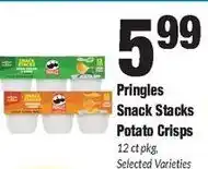 Sentry Pringles Snack Stacks Potato Crisps offer