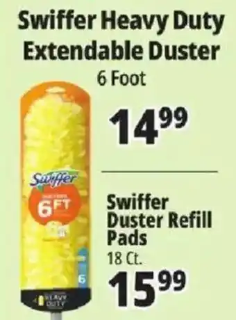 Ocean State Job Lot Swiffer heavy duty extendable duster offer