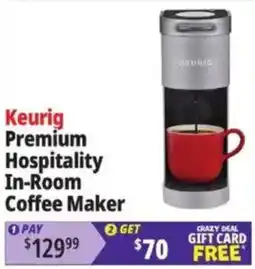 Ocean State Job Lot Keurig premium hospitality in-room coffee maker offer