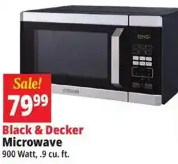 Ocean State Job Lot Black & Decker Microwave offer