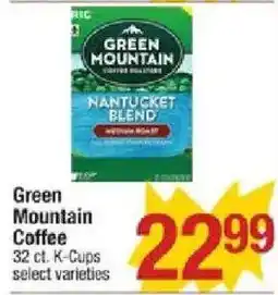 Shaw's Green Mountain Coffee offer