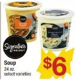 Shaw's Signature Select Soup offer