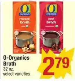 Shaw's O-Organics Broth offer