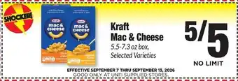 Sentry Kraft Mac & Cheese offer