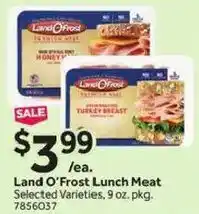 Stop&Shop Land O'Frost lunch meat offer