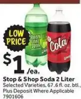 Stop&Shop Stop & Shop Soda offer