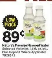 Stop&Shop Nature's Promise Flavored Water offer