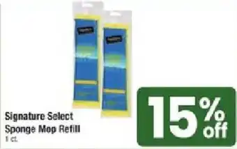 Shaw's Signature Select Sponge Mop Refill offer