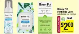 Shaw's Honey Pot Feminine Care offer