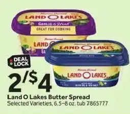 Stop&Shop Land O Lakes Butter Spread offer