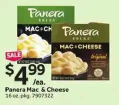 Stop&Shop Panera Bread Mac & Cheese offer