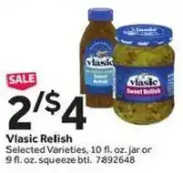Stop&Shop Vlasic Relish offer