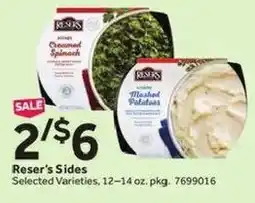 Stop&Shop Reser's Sides offer