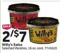Stop&Shop Willy's Salsa offer